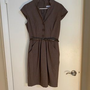 Brown Calvin Klein Dress
